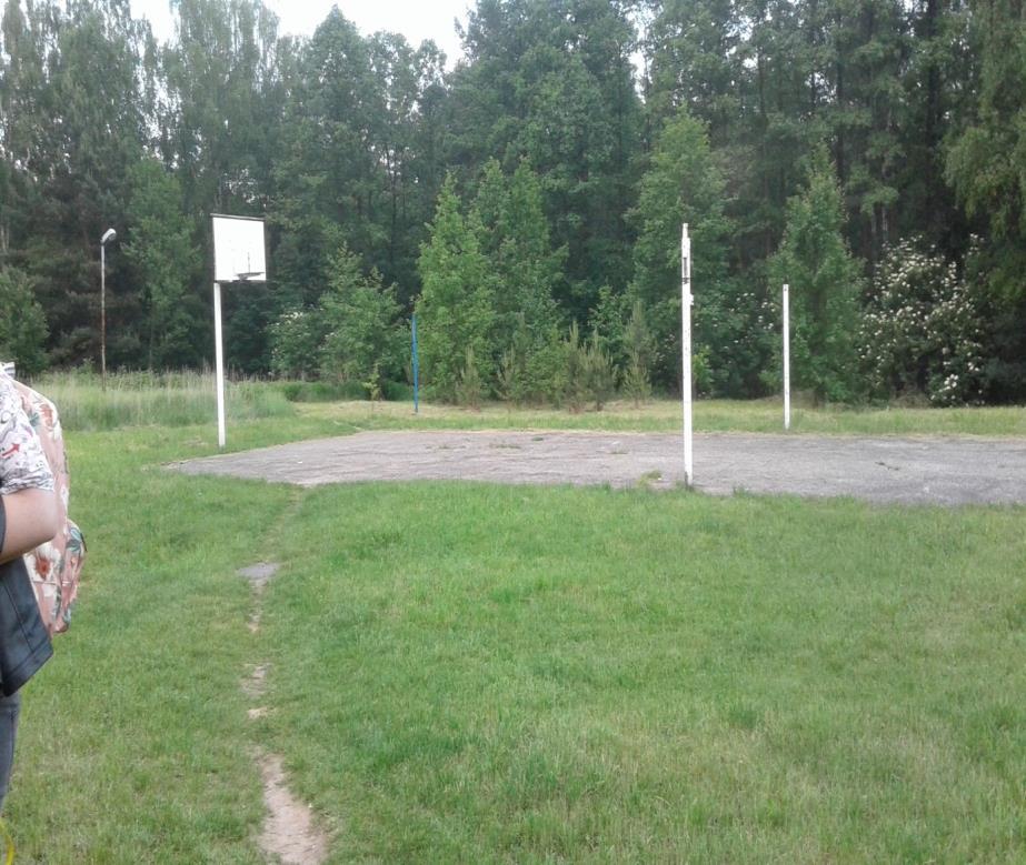 (Zdjęcia przedstawiają miejsca w których ma być zrealizowana siłownia, sąsiaduje ona z placem zabaw) 2.
