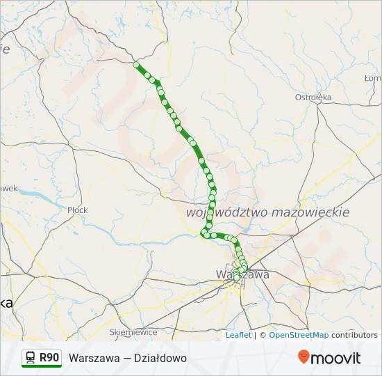 Kierunek: Działdowo 39 przystanków WYŚWIETL ROZKŁAD JAZDY LINII Warszawa Zachodnia 23D Ignacego Prądzyńskiego, Warszawa Warszawa Wola Warszawa Młynów 39 Sokołowska, Warszawa Warszawa Koło Warszawa