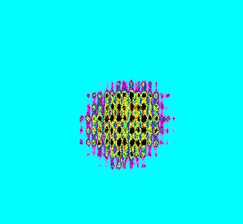 47-3.57 mm), b) no-reference thermal tomography (layer 3.51-3.58 mm) a) b) Rys. 6.