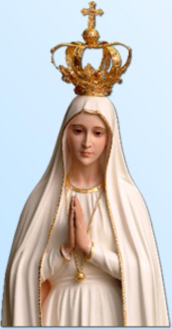 homes. You also can invite the Blessed Virgin to your home, just call the parish office.