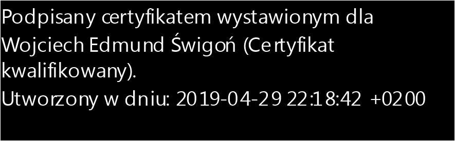 Wybór firmy audytorskiej Zostaliśmy wybrani do badania skonsolidowanego sprawozdania finansowego Grupy po raz pierwszy uchwałą Rady Nadzorczej Jednostki dominującej z dnia 1 lipca 2015 roku oraz