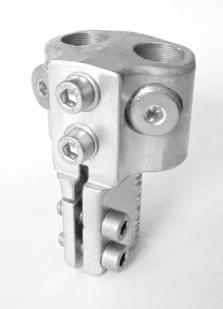 Zacisk transformatorowy PG3 / Transformer clamp PG3 pionowy z uziemieniem / vertical with groun wire M8 5 21 100 22 37 43 ~70 masa mass I max [A] Moc transformatora Transformer s power 58221N M12