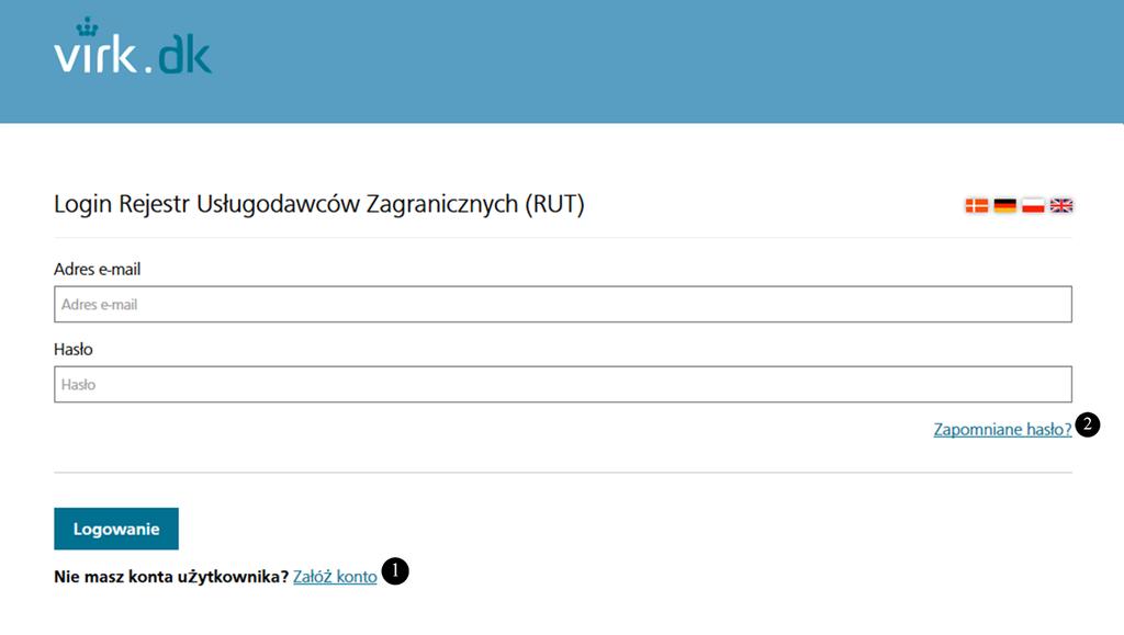 2.1.1 Logowanie przy użyciu nazwy użytkownika i hasła Po wybraniu opcji logowania przy użyciu nazwy użytkownika i hasła użytkownik zobaczy następujące menu ekranowe (zob.