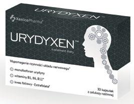 Urydyxen TM przeznaczony jest do postępowania dietetycznego w bólach kręgosłupa, nerwobólach i polineuropatiach w celu dostarczenia substancji odżywczych, wspomagających naturalne procesy odbudowy