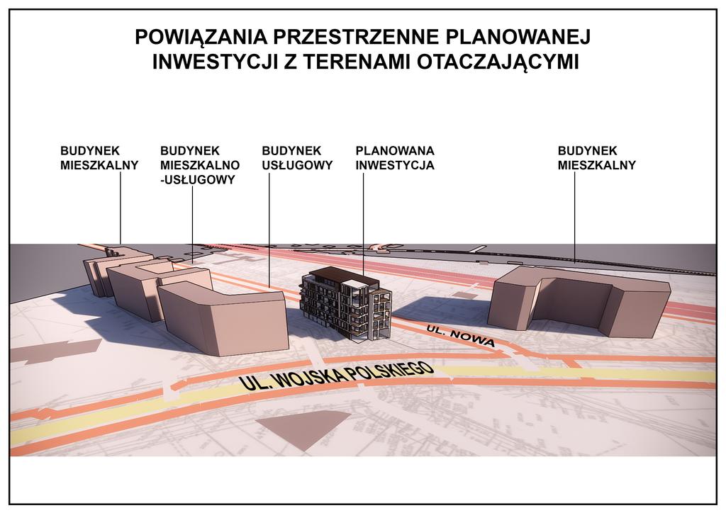 Rys. B 3. WIZUALIZACJE PROPONOWANEJ ZABUDOWY I ZAGOSPODAROWANIA TERENU.