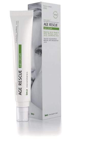 Pielęgnacja pozabiegowa - seria kremów po zabiegach INNO-EXFO β purifier 24 H Cream Pielęgnacja pozabiegowa - seria kremów po zabiegach INNO-EXFO Age Rescue 24 H Cream Formuła kremu stworzona w celu