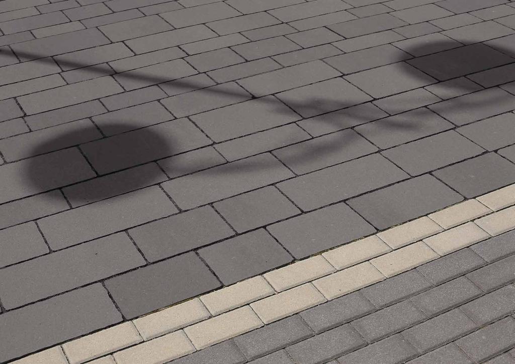 POLBRUK IDEO Szlachetna geometria, precyzyjna forma Symetryczne kształty i geometryczne wzory Polbruk Ideo tworzą poczucie równowagi, której dopełnieniem jest minimalistyczna kolorystyka.