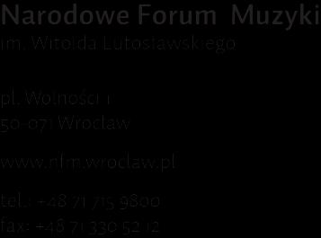 ABONAMENT SYMFONICZNY 2019/2020 Lista koncertów I KWARTAŁ PAŹDZIERNIK GRUDZIEŃ 4.10.2019, piątek, godz.