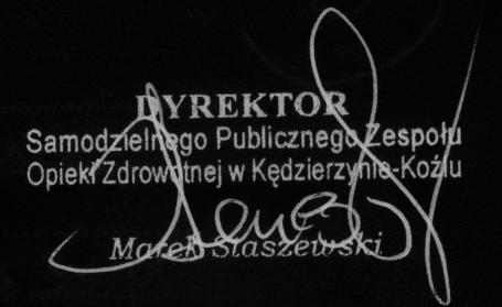 Organizację i porządek procesu udzielania świadczeń zdrowotnych w Zespole określa regulamin organizacyjny ustalony i zatwierdzony przez Dyrektora Zespołu. 2.