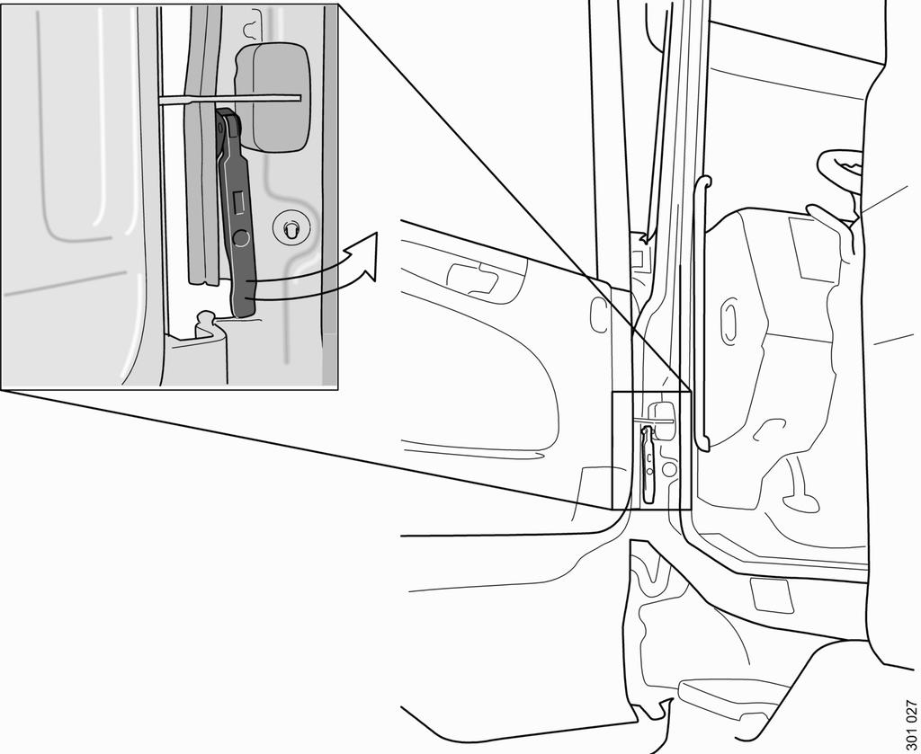 Otwieranie atrapy przedniej pojazdu Otwieranie atrapy przedniej pojazdu Niezamykana atrapa przednia Jeśli atrapa przednia nie jest zamykana, można ją otworzyć z zewnątrz poprzez szarpnięcie jej