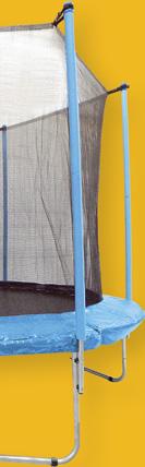 trampoliny 50 cm, wys. siatki zabezp. 80 cm - 69 zł - śr. 66 cm, maks.
