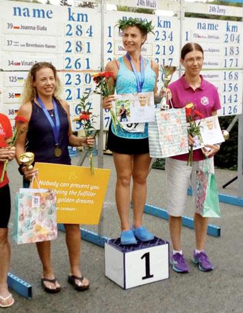 Wśród kobiet wygrała Joanna Biała (Polska/Warszawa/Ząbki) z wynikiem 284,199 km, natomiast w kategorii mężczyzn Tomasz Waszkiewicz (Polska/Dąbrowa Górnicza) 347,131