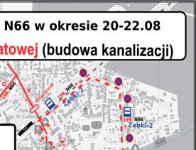 Radzymińskiej zostanie wytyczony ulicami od ul. Stefczyka-> Sikorskiego (w kierunku ul.