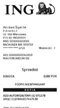 6. KOPIA WYDRUKU Jeśli Twój klient poprosi Cię o ponowny wydruk paragonu, możesz skorzystać z funkcji Kopia wydruku. 1. Wybierz na terminalu w Aplikacjach opcję 1. Płatności, następnie 4.