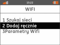 3. Wybierz sieci Wi-Fi i wprowadź klucz autoryzacyjny (WPA) jeśli sieć jest zabezpieczona.