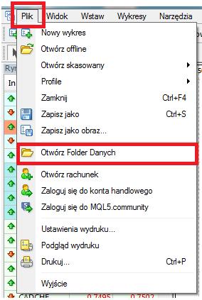 Automatyczne strategie inwestycyjne Aby prawidłowo zainstalować Automatyczną Strategię Inwestycyjną odpowiedni plik z rozszerzeniem *.