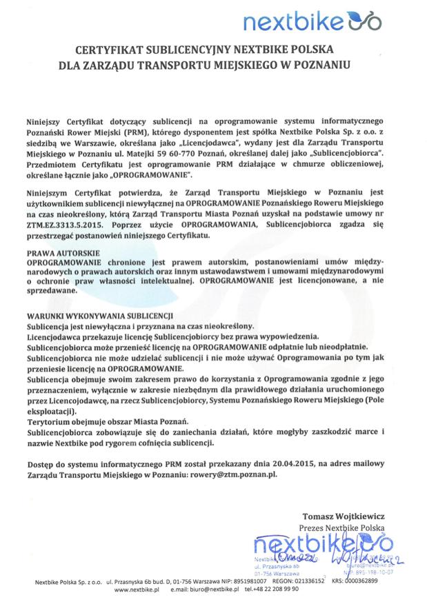 8 Załącznik 1 - Certyfikat