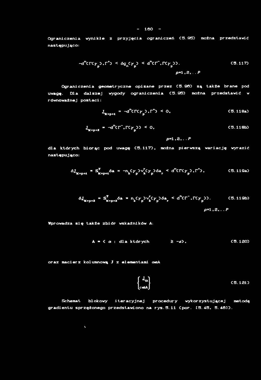 1 1 7 5, n a s t ę p u j ąco: m o ż n a p i e r w s z ą w a r i a c j ę w y r a z i ć 6 J = S T ó a = - n, C Y 3 v f C Y 3 ó a < d nc T C y 3. T*3. - K r p + l K + p + 1 k p k p r p CS.