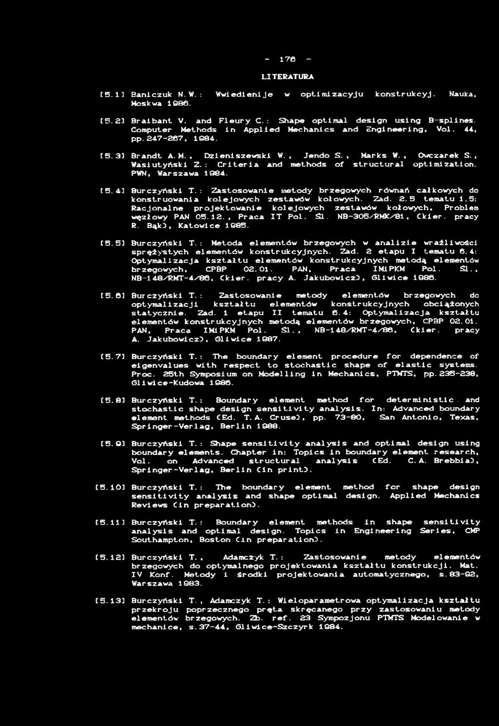 : Z a s t o s o w a n i e m e t o d y b r z e g o w y c h r ó w n a ń c a ł k o w y c h do k o n s t r u o w a n i a k o l e j o w y c h z e s t a w ó w k o ł o w y c h. Zad. 2. 5 t e m a t u 1.