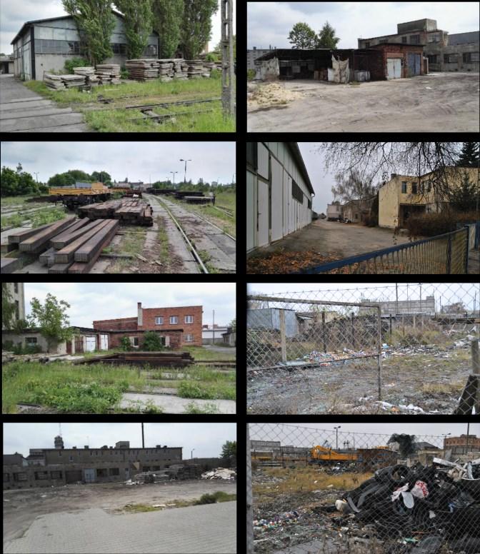 kolejowych (1,19 ha) Część terenu stanowią