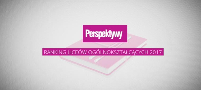 Puławskie licea w rankingu Perspektywy 2017 Dodano: 2017.01.17 Jednym z najbardziej prestiżowych rankingów przedstawiających poziom kształcenia w Polsce jest coroczny ranking Fundacji Edukacyjnej Perspektywy.