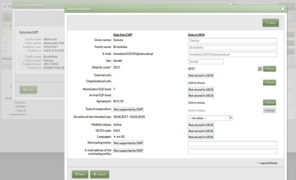 HEI can copy data which should be stored in the local