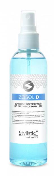 PREPARATY DO DEZYNFEKCJI RĄK Stylistic Izosol D 200ml / 250ml / 500ml Izosol to preparat przeznaczony do