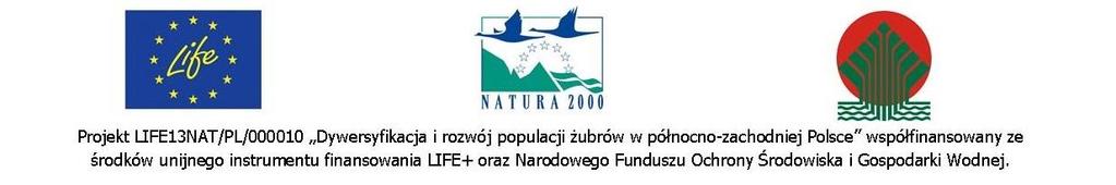 1 Raport wpływu projektu LIFE13 NAT/PL/000010 Dywersyfikacja i rozwój populacji żubrów w północno-zachodniej Polsce na populację żubrów w 2017 r. Opracowanie: Magdalena Tracz Spis treści I.