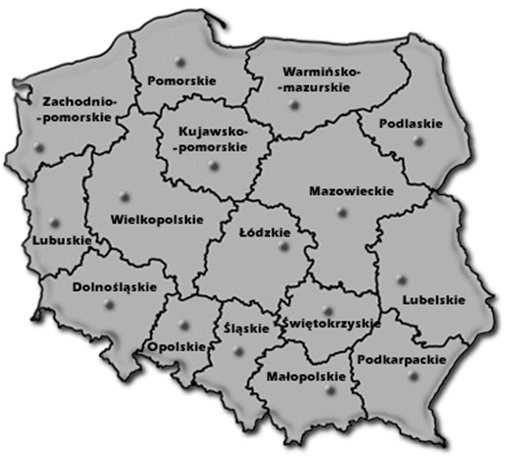 Dziennik Ustaw 15 Poz. 1724 Komisję Europejską o postępach w realizacji Programu. 4.2. Opis i określenie obszarów geograficznych i administracyjnych, na których będzie realizowany Program Program będzie realizowany na terytorium Rzeczypospolitej Polskiej.