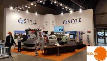 ORUM ARZĘDZIOWE OBERO Udana wystawa Toolex dla obrabiarek STYLE CC Polska Trzeci rok z rzędu STYLE CC Machines Polska Sp. z o.o. był obecny na targach obrabiarek Toolex w Sosnowcu.