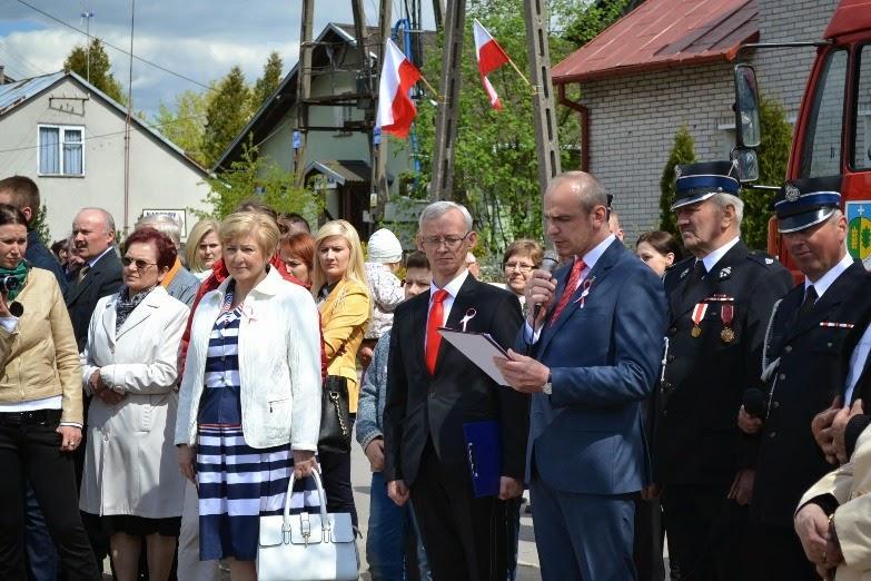 Sadowne. Po uroczystej zbiórce wszystkich Jednostek OSP, ich Komendant p.
