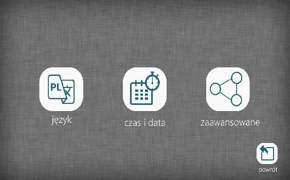1. System Wejdź do głównego Menu, a następnie wybierz System.