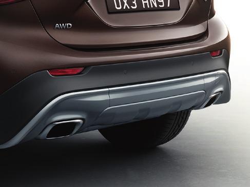 Zobacz, jak ten potencjał nabiera realnych kształtów w INFINITI QX30, który przez unikalny design i innowacyjne