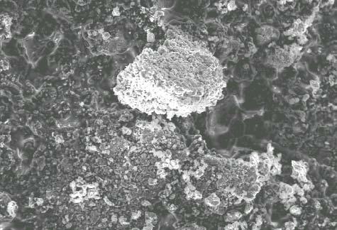 Ocena możliwości otrzymywania nanomodyfikatorów do stopów aluminium... Otrzymano proszek o niewystarczającym rozdrobnieniu (cząstki większe od 100 nm).