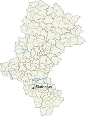 1.2. Lokalizacja projektu Gmina Skoczów to gmina miejsko-wiejska położona w południowej części województwa śląskiego, na