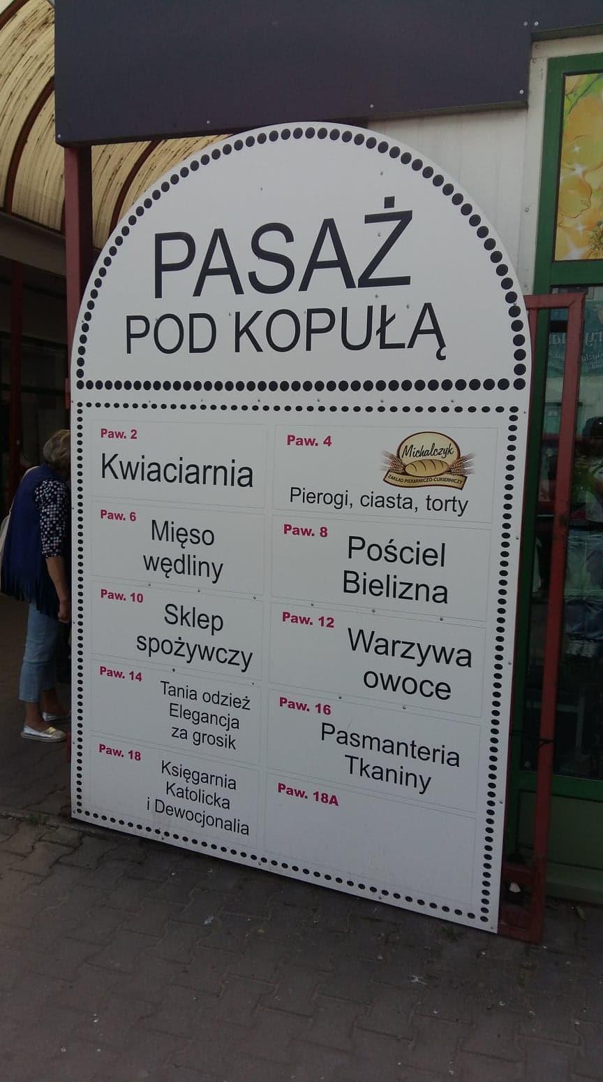 Dobre przykłady z Piaseczna - szyld