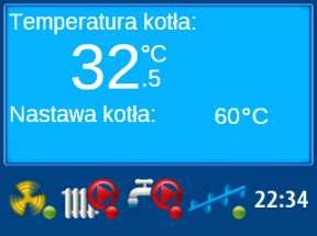 PMPA PMPA WU - włącza się samoczynnie po przekroczenia temperatury TEMP. ZAŁ. PMP. jeśli moduł WU jest wyłączony lub jest w trybie ZIMA, - włącza się samoczynnie po przekroczeniu temperatury TEMP.ZAŁ.PMP jeśli moduł WU jest w trybie LAT, PMPA ZAWR - włącza się samoczynnie po przekroczeniu temperatury TEMP.