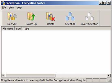 Zarządzanie zabezpieczeniami Tworzenie folderu szyfrowania Krok 4: Krok 5: Krok 6: Kliknij pozycję Encryption (Szyfrowanie) w oknie Security (Zabezpieczenia).