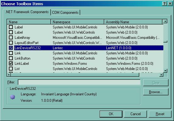 typowo w C:\WINDOWS\system32. Po dodaniu pliku LenNET.