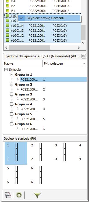 1.3 Umieszczanie aparatów na stronach montażowych Gdy używasz strony montażowej, uzyskujesz widok rozmieszczenia urządzeń dla projektu, dzięki czemu możesz sprawdzić np.
