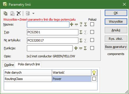 6 Linie Tradycyjnie zwykłe linie są liniami, które nie mają przypisanych żadnych danych.