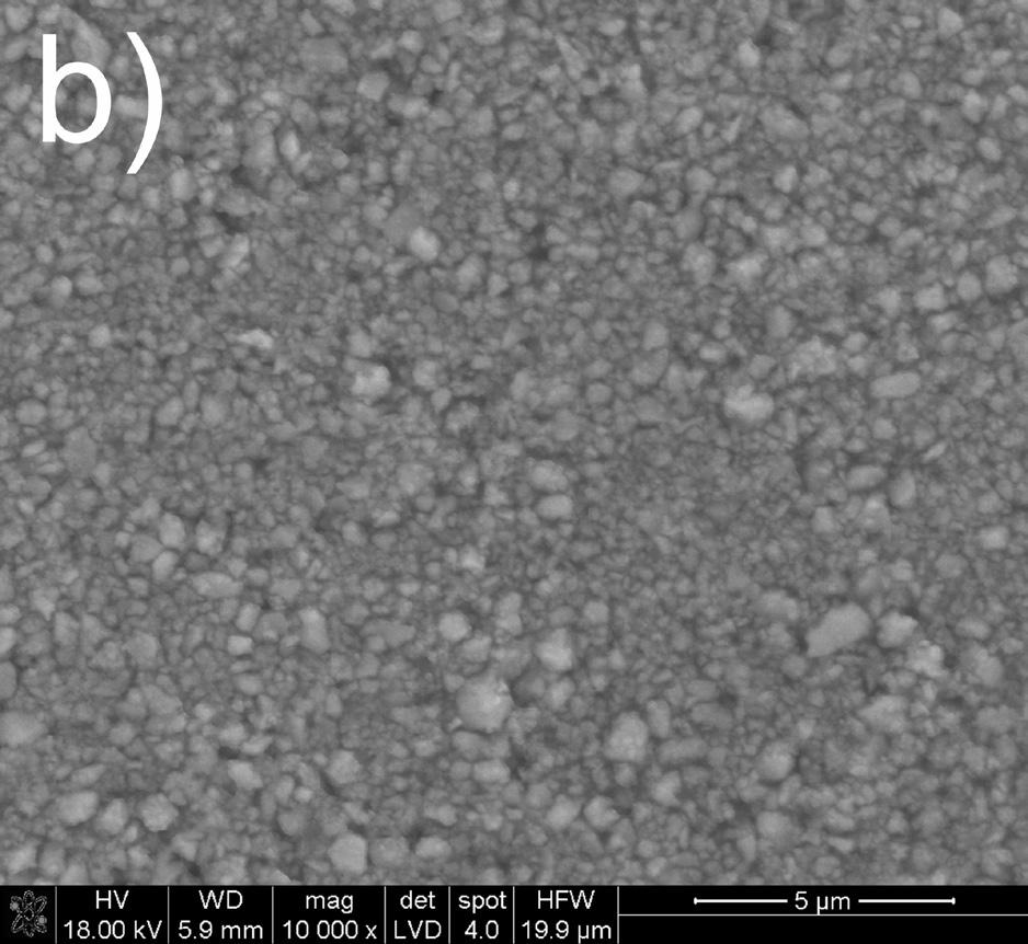 BET specific surface area, crystallite size (D XRD ) and average particle size (d BET ) of the 3-YSZ, LSCF48 and NiO powders.
