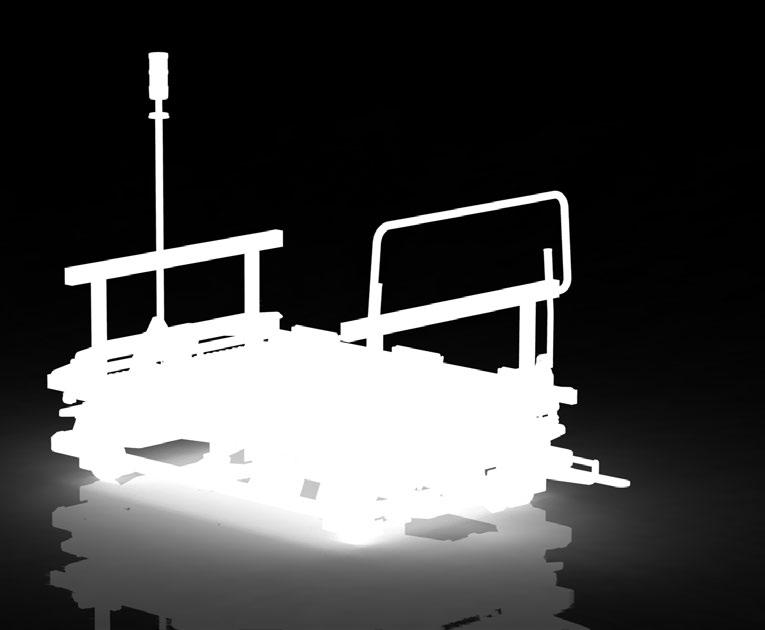 roboczej Turn Radius Promień zawracania Max numer of coupled platforms Maksymalna ilość