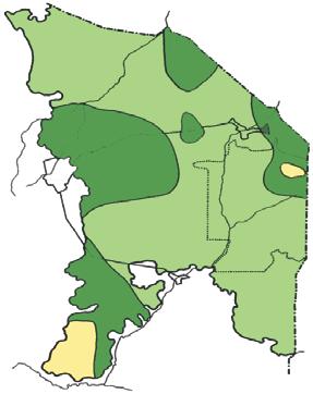 przekracza³ przyjêt¹ dla Puszczy wartoœæ krytyczn¹ równ¹ 1. Obszar Bia³owieskiego Parku Narodowego znajdowa³ siê w strefie najmniejszego obci¹ enia zanieczyszczeniami gazowymi.