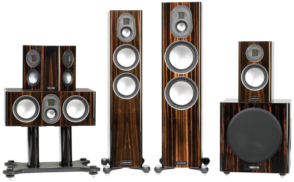 Kolumny Monitor Audio są podziwiane i doceniane za niezrównane połączenie estetycznego piękna, nieskazitelnego dizajnu i doskonałego dźwięku.