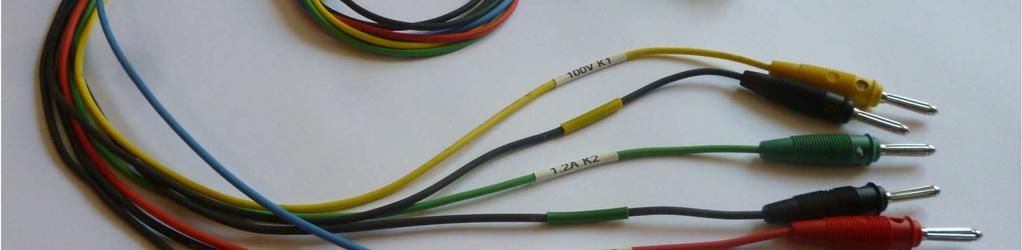 2A, 150mA, 120mA, 100mA, 80mA, 72mA, 50mA, 18mA, 11.25mA, 1.8mA, 180µA. Rys. 2.5.1. Wtyczka dedykowana WDI wyposażona w boczniki prądowe.