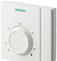temperatury w pomieszczeniu poniżej nastawionej wartości powoduje zwarcie styku ogrzewanie i start wentylatora na ręcznie wybranym biegu, gdy temperatura w pomieszczeniu osiągnie wartość zadaną