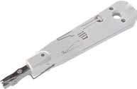wtyczek RJ 4-, 6-, 6-DEC- 8-biegunowych Stewart jest zastrzeżoną marką Bel Fuse Inc. Wtyczka RJ45 CAT.5 Stewart SS37 Patrz strona 472 Płyta przednia 19 1HE kat.