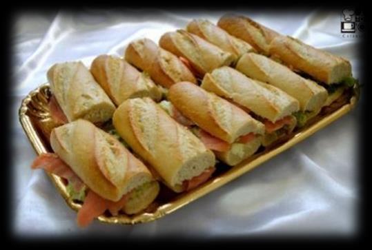 Sandwich z bagietki żytniej i