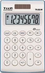 KALKULATOR KIESZONKOWY TR-22 rozmiar: 101x62x11 mm POCKET CALCULATOR TR-22